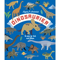 Lind & Co Dinosaurier : en pop up-bok med flikar (inbunden)