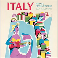 Pomegranate Europe Ltd Italy: Vintage Travel Posters : 2026 Wall Calendar