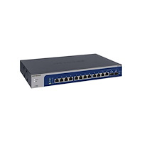 Netgear NETGEAR Plus XS512EM - switch - 12 portar - smart - rackmonterbar