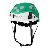 Guardio Ambulance Helmet Cover Green/reflective