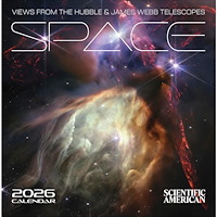 Pomegranate Europe Ltd Space: Hubble & James Webb Telescopes : 2026 Wall Calendar