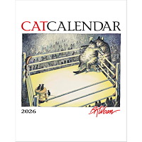 Pomegranate Europe Ltd B. Kliban: CatCalendar : 2026 Mini Wall Calendar