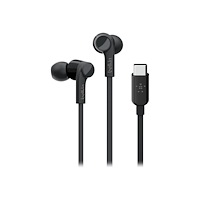 Belkin International Belkin ROCKSTAR - hörlurar med mikrofon - USB-C