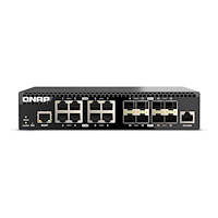 QNAP Systems, Inc QNAP QSW-M3216R-8S8T - switch - 16 portar - Administrerad - rackmonterbar