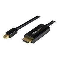 StarTech.com StarTech.com Mini DisplayPort to HDMI Adapter Cable - mDP to HDMI Adapter with Built-in Cable - Black - 5 m (15 ft.) - U...