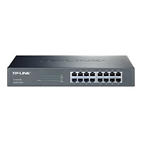 TP-LINK Technologies TP-Link TL-SG1016D 16-Port Gigabit Switch - switch - 16 portar - ohanterad