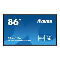 Iiyama iiyama ProLite TE8614MIS-B2AG 86" Klass (85.6" visbar) LED-bakgrundsbelyst LCD-skärm - 4K - för interaktiv skyltning/int...