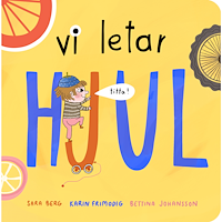 Alfabeta Vi letar hjul (bok, board book)