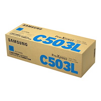 Hewlett-Packard HP CLT-C503L - Lång livslängd - cyan - original - tonerkassett (SU014A)