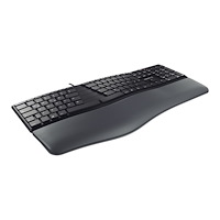 CHERRY CHERRY KC 4500 ERGO - tangentbord - QWERTZ - schweizisk - svart Inmatningsenhet