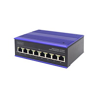 Digitus DIGITUS Professional DN-650106 Industrial - switch - 8 portar - ohanterad