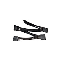 LISTAN be quiet! S-ATA POWER CABLE CS-6940 - strömkabel - SATA-ström till ström - 90 cm
