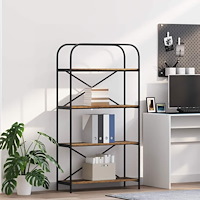 vidaXL Hyllsystem Gammalt trä 80 x 30 x 146 cm Konstruerat trä
