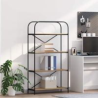 vidaXL Hyllsystem artisan ek 80 x 30 x 146 cm Konstruerat trä