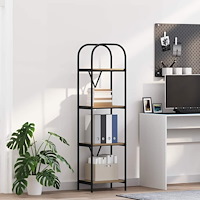 vidaXL Hyllsystem artisan ek 40 x 30 x 146 cm Konstruerat trä