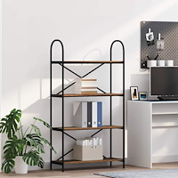 vidaXL Hyllsystem Gammalt trä 80 x 30 x 146 cm Konstruerat trä