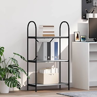 vidaXL Hyllsystem Grå sonoma 60 x 30 x 109 cm Konstruerat trä