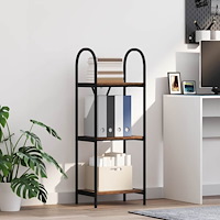 vidaXL Hyllsystem Gammalt trä 40 x 30 x 109 cm Konstruerat trä
