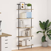 vidaXL Hyllsystem artisan ek 60 x 24 x 168 cm Konstruerat trä