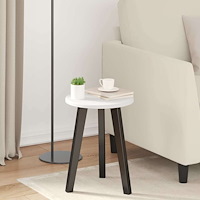vidaXL Bordsskiva Vit 30 x 30 x 1.5 cm Konstruerat trä