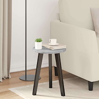 vidaXL Bordsskiva Betonggrå 30 x 30 x 1.5 cm Konstruerat trä
