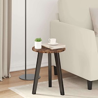 vidaXL Bordsskiva Rökfärgad ek 30 x 30 x 1.5 cm Konstruerat trä
