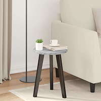 vidaXL Bordsskiva Grå sonoma 30 x 30 x 1.5 cm Konstruerat trä