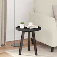 vidaXL Bordsskiva Svart 40 x 40 x 1.5 cm Konstruerat trä