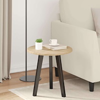 vidaXL Bordsskiva Sonoma ek 40 x 40 x 1.5 cm Konstruerat trä