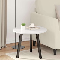 vidaXL Bordsskiva Vit högglans 50 x 50 x 1.5 cm Konstruerat trä