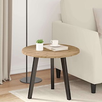 vidaXL Bordsskiva artisan ek 50 x 50 x 1.5 cm Konstruerat trä