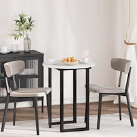 vidaXL Bordsskiva Vit 60 x 60 x 1.5 cm Konstruerat trä