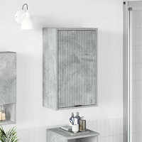 vidaXL Badrumsskåp Betonggrå 39 x 23.5 x 65 cm Konstruerat trä