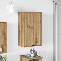 vidaXL Badrumsskåp artisan ek 39 x 23.5 x 65 cm Konstruerat trä