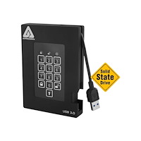 Apricorn Apricorn Aegis Padlock Fortress A25-3PL256-S512F - SSD - 512 GB - USB 3.0 - TAA-kompatibel