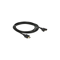DeLOCK Delock HDMI-förlängningskabel med Ethernet - 2 m
