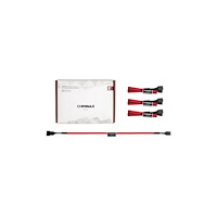 NOCTUA Noctua NA-SEC1 chromax.red - förlängningsströmkabel till fläkt - 4-stifts PWM till 4-stifts PWM - 30 cm