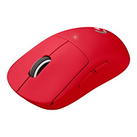Logitech Logitech G PRO X SUPERLIGHT - mus - 2.4 GHz - röd