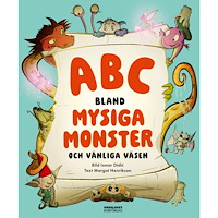 Margot Henrikson ABC bland mysiga monster och vänliga väsen (inbunden)