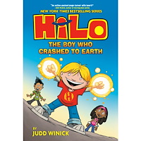 Judd Winick Hilo Book 1: The Boy Who Crashed to Earth: (A Graphic Novel) (inbunden, eng)