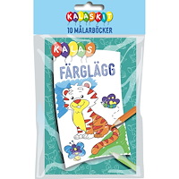 Tukan Förlag Kalaskit: 10 målarböcker