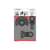 Bosch Group Bosch Basic - tillbehörssats för multiverktyg - för trä, kakel, kakellim, murbruk, copper pipes, non-hardened metal - 3...