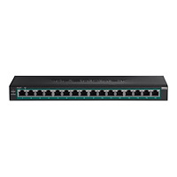 TRENDnet TRENDnet TPE TG160H - switch - 16 portar - rackmonterbar - TAA-kompatibel