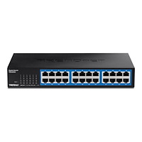 TRENDnet TRENDnet TEG S25D - switch - 24 portar - rackmonterbar - TAA-kompatibel