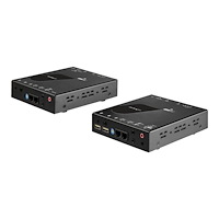 StarTech.com StarTech.com HDMI KVM-förlängare över LAN - 4K 30 Hz - förlängd räckvidd för audio/video - HDMI - TAA-kompatibel