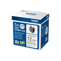 Brother Brother TZe-231 - bandlaminat - 1 kassett(er) - Rulle (1,2 cm x 8 m) (paket om 5)