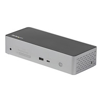 StarTech.com StarTech.com USB-C Dock, 4K 60Hz Quad Monitor DisplayPort & HDMI, Universal USB C Docking Station with 100W Power Delive...
