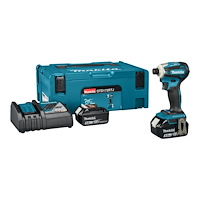 Makita Makita DTD172RTJ - mutterdragare - sladdlös - 2 batterier, laddare medföljer