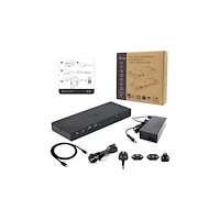 i-tec i-Tec - dockningsstation - USB-C / USB4 / Thunderbolt 3 / Thunderbolt 4 - HDMI, 2 x DP++ - 1GbE
