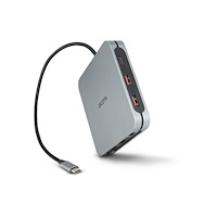 Dicota DICOTA 10-in-1 - dockningsstation - USB-C - 2 x HDMI